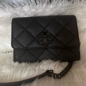 Tory Burch Black Quilted Women's Bag